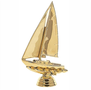 Segelboot-Figur inkl. Gewinde