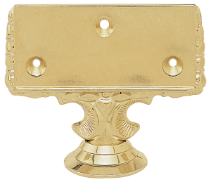 Plaque Hldr W Screw-Figur inkl. Gewinde