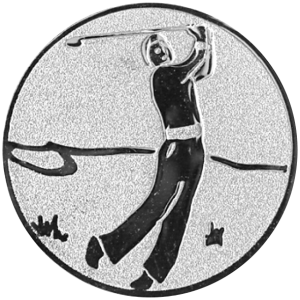 Abschlag Golf Mann