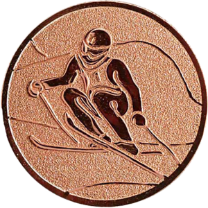 Abzweigung „Skifahren – Abfahrt“