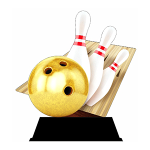 Holz-Bowling-Pokal