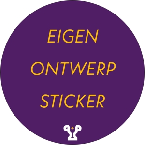Aufkleber nach eigenem Entwurf 87mu