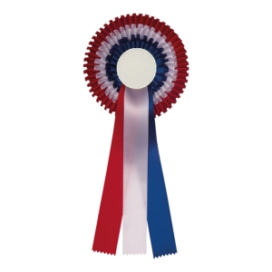 R3 Rosette, 3-ringig, blanko