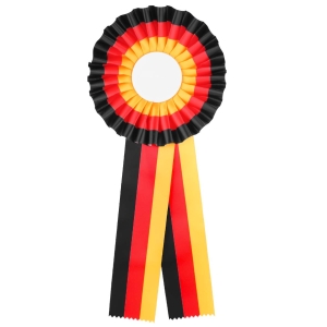 R6 Meisterrosette, mittel, weiß